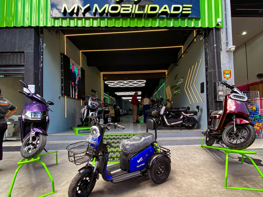 Loja My Mobilidade na Avenida Rio Branco, em Caruaru